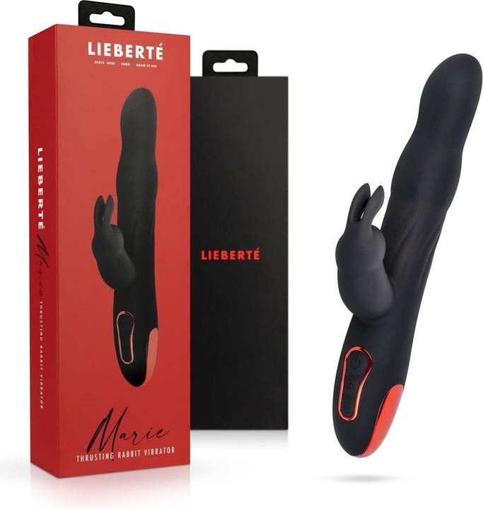 Actual product image Lieberté Marie stossender Rabbit-Vibrator