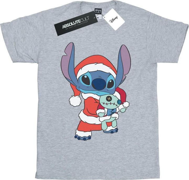 Disney Lilo And Stitch Stitch Christmas TShirt (XL)