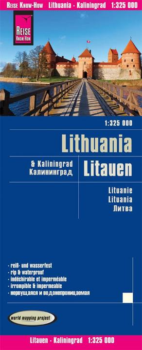 Produktbild Litauen und Kaliningrad 325000