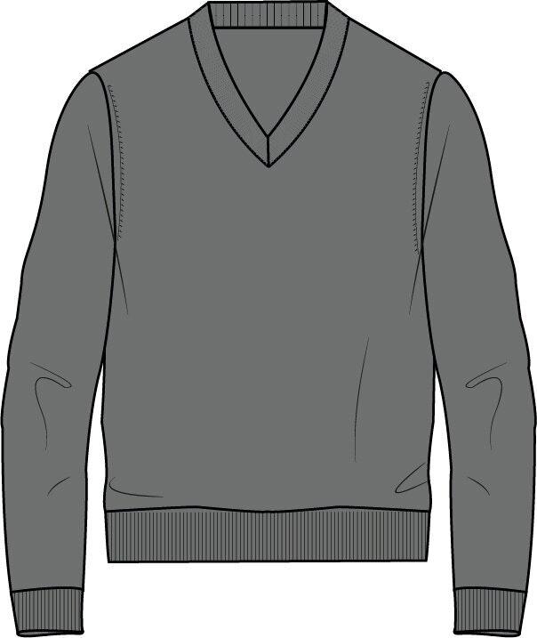 Actual product image Falke LU Classic V-Neck m (M)