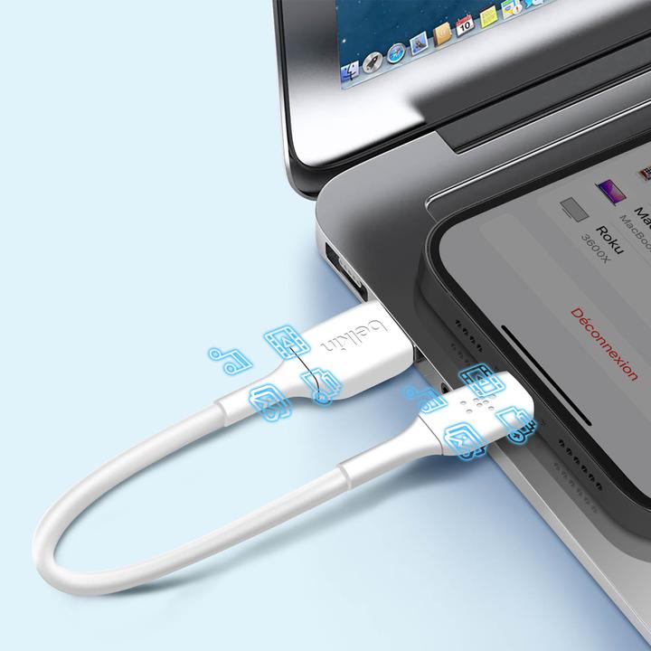Produktbild Belkin Boost Charge USB-A – Lightning (0.15 m, USB 2.0)