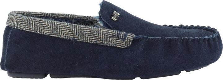 Actual product image Lazy Dogz Mens Worley Suede Slippers (41)