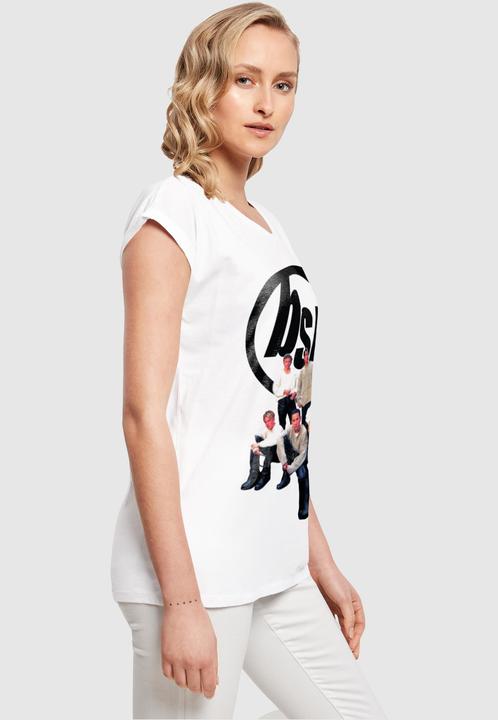 Immagine prodotto Merchcode Donna Backstreet Boys - Maglietta a spalla estesa con logo vintage - 111603 (XL)