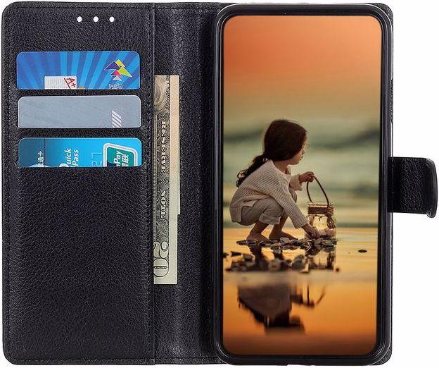 Actual product image MU Classic Litchi Leather Bookcover Series (Realme GT Neo 2)