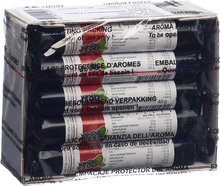 Actual product image Sinergy Traubenzucker Johannisbeere schwarz (15 pcs., 600 g)