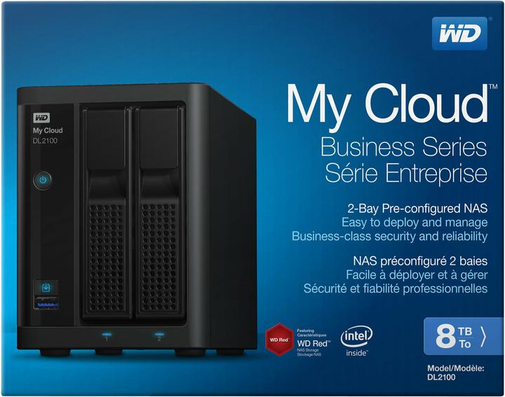 Produktbild WD My Cloud Pro PR2100 (2 x 4 TB, WD Red)