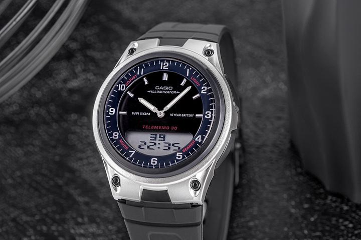 Immagine prodotto Casio Orologio da uomo DUAL AW-80-1AVDF + SCATOLA