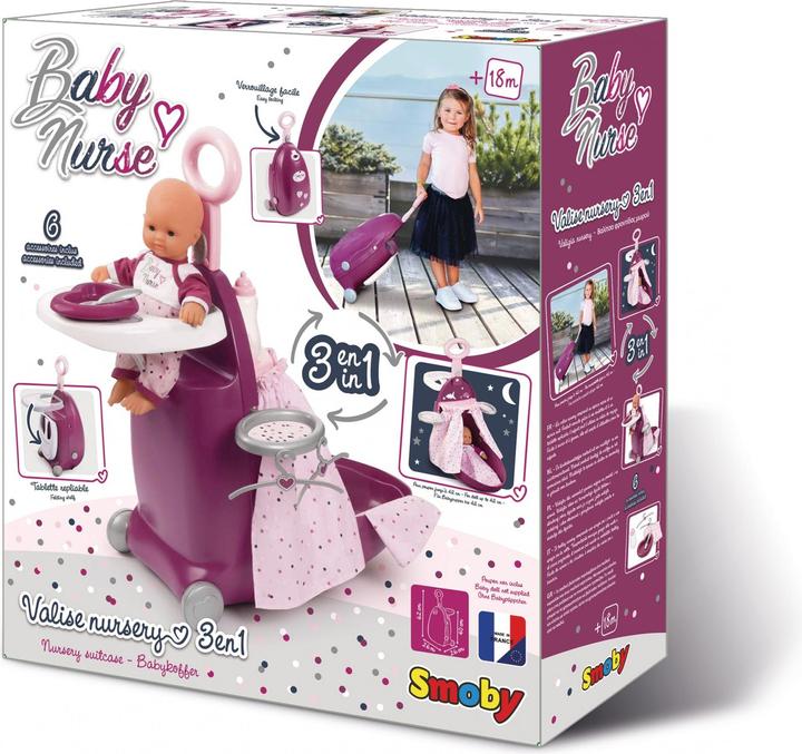 Produktbild Smoby Baby Nurse Care Trolley