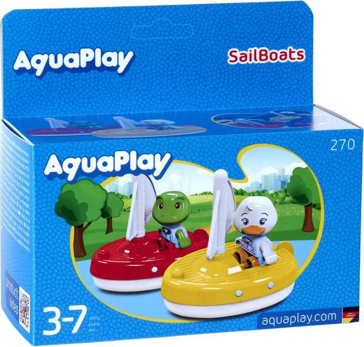 Actual product image Aquaplay 270 - Sailboats & Figures