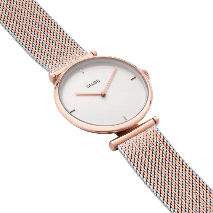 Produktbild Cluse Triomphe Mesh Rosé (Analoguhr, 33 mm)