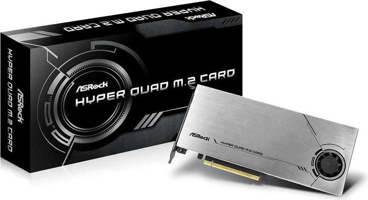 Immagine prodotto AsRock Scheda Hyper Quad M.2