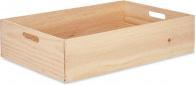 Actual product image Giftdecor closed wooden box 60 x 40 cm (60 x 40 x 14 cm)