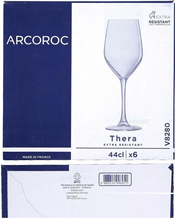Produktbild Arcoroc Brio (16 cl, 6 Gläser, Sektgläser)