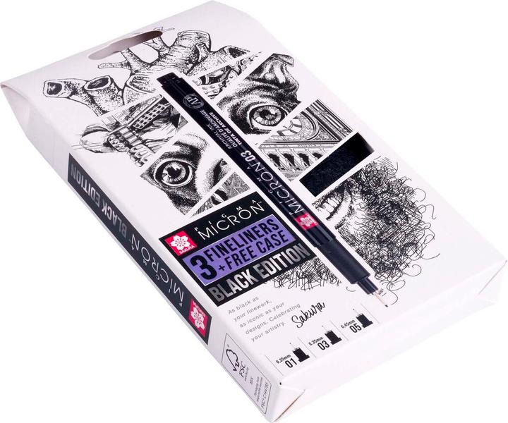Immagine prodotto Sakura Pigma Micron (Nero, 3 x)