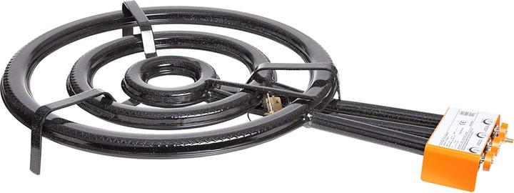 Produktbild Paella World 3-Ring-Gasbrenner, Ø 60 cm, 27,4 kW, mit Zündsicherung