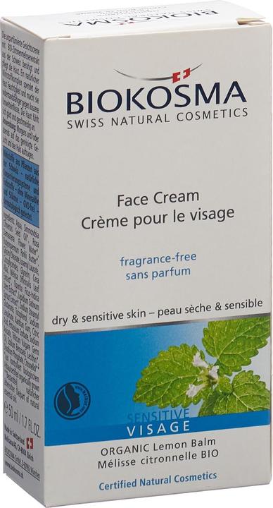 Actual product image Biokosma Sensitive Visage (50 ml)