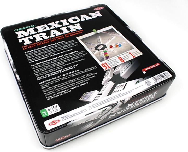 Produktbild Tactic Mexican Train Tin Box (Deutsch, Französisch, Italienisch, Englisch)