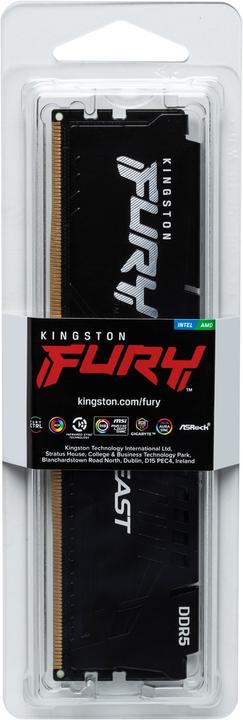 Produktbild Kingston Fury Beast (2 x 16GB, 5200 MHz, DDR5-RAM, DIMM)
