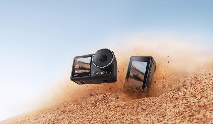 Actual product image DJI Osmo Action 3 Adventure Combo (24p, Wi-Fi, Bluetooth)
