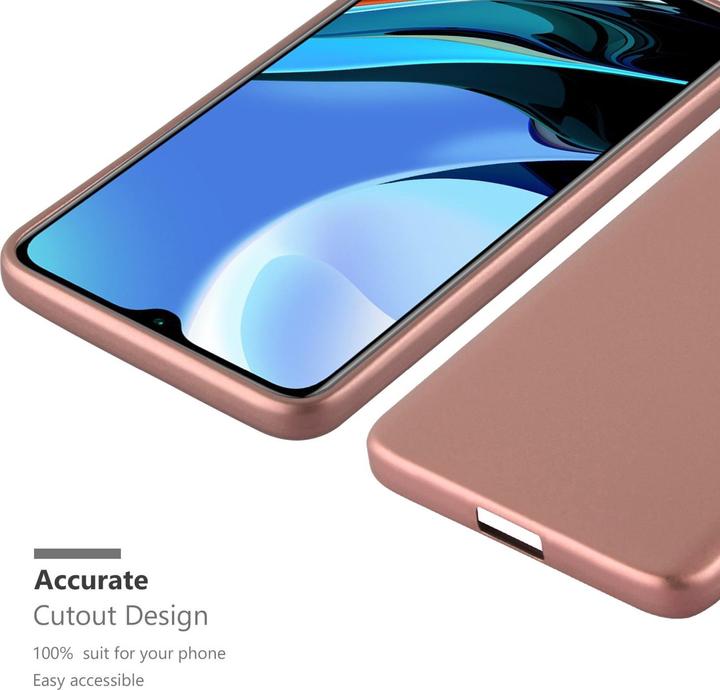 Actual product image Cadorabo TPU Matt Metallic Sleeve (Xiaomi Redmi 9T)