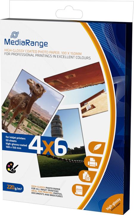 Actual product image MediaRange High gloss (220 g/m², 10 x 15 cm, 50 x)