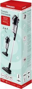 Productafbeelding Inventum TVC0401B - Stalenstofzuiger - Incl kruimeldief - Snoerlengte 6 meter - Zwart