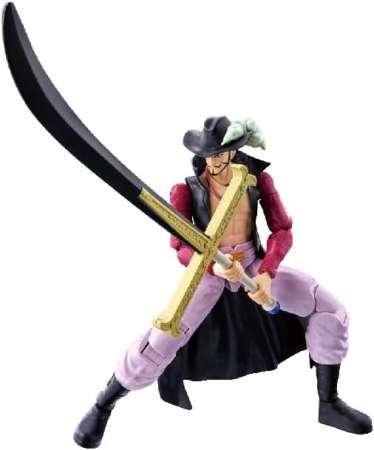 Actual product image Bandai ANIME HERO One Piece Dracule Mihawk Figur 17cm