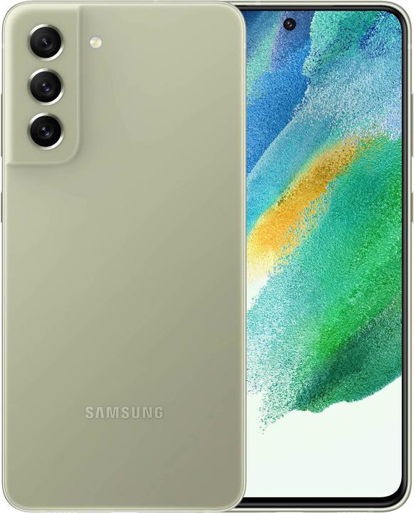 Produktbild Samsung Galaxy S21 FE 5G (128 GB, Olive, 6.40", Dual SIM, 12 Mpx, 5G)