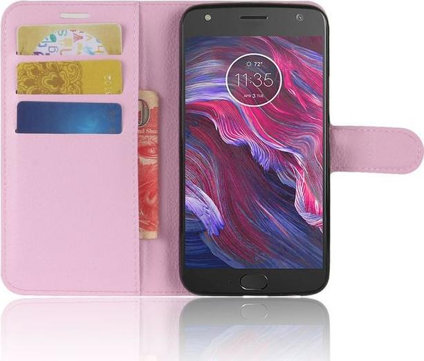 Image du produit MU Classic Housse en cuir classique avec texture litchite (Motorola Moto X4)