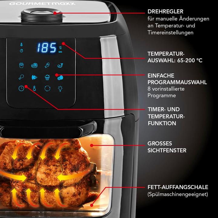 Produktbild Gourmetmaxx HeissluftFritteuse