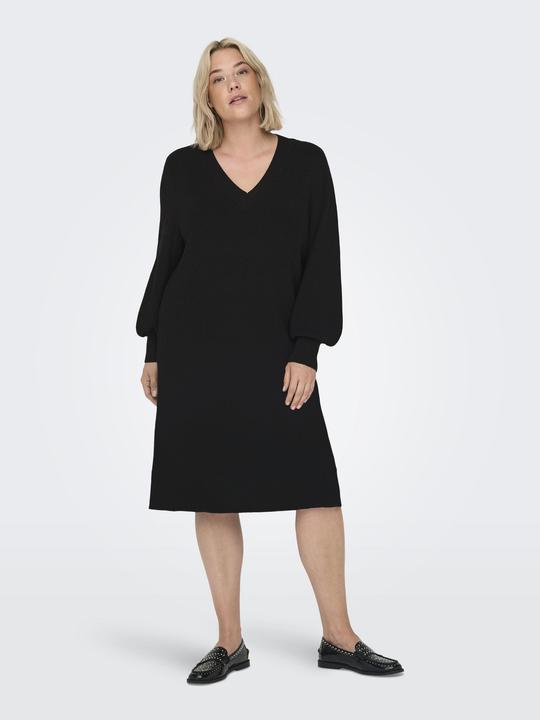 Actual product image Only Regular fit V-neck curve midi dress Dress (L)