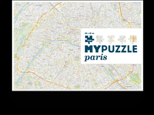 Actual product image Helvetiq MYPUZZLE Paris