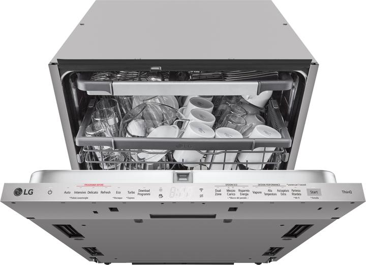Produktbild LG QuadWash DB365TXS Vollspülmaschine Klasse B 14 Massgedecke Dampf Wi-Fi