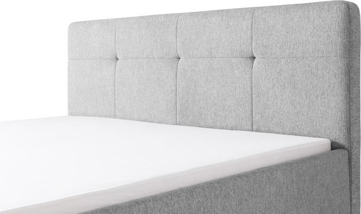 Produktbild Meise Möbel Smart Polsterbett Holzfuss Kopfteil gesteppt (180 x 200 cm)