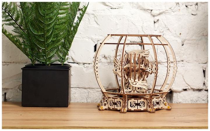 Actual product image Ugears 70155 - Aquarium Wood Model Kit