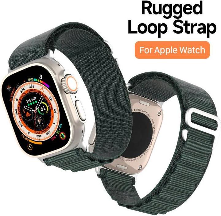 Immagine prodotto Dux Ducis Apple Watch 8/7/6 / SE / 5/4/3/2/1 (41, 40, 38 mm) Cinturino Cinturino sportivo versione G (40 mm, 38 mm, 41 mm, Nylon)