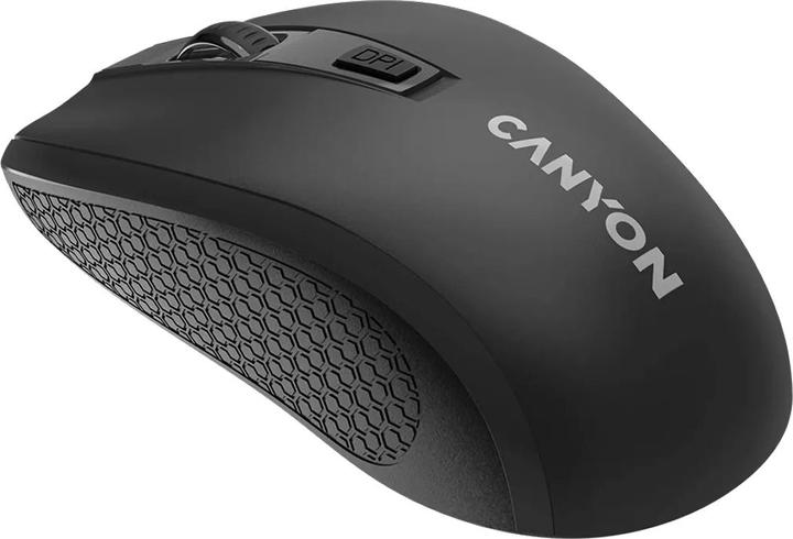 Actual product image Canyon Mouse MW-7 Wireless 4 buttons Pixart Sensor black retail (Wireless)