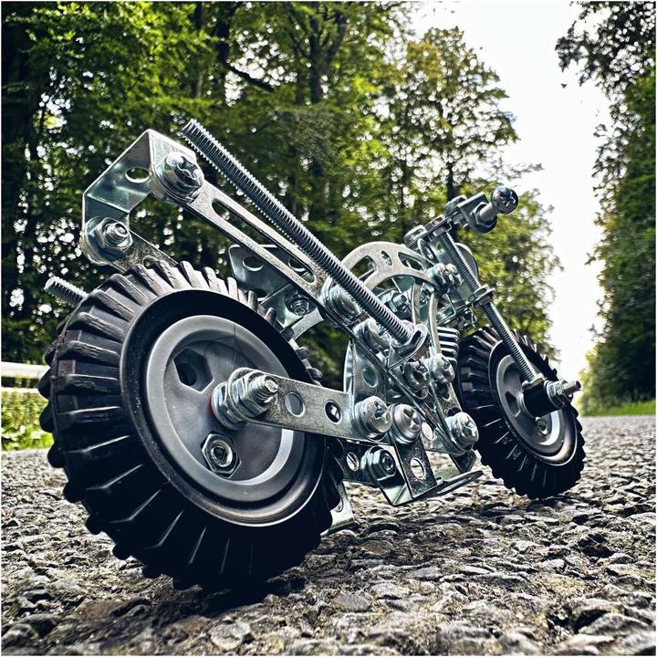 Produktbild Eitech C265 Metallbaukasten - Motorrad II, Multicolor