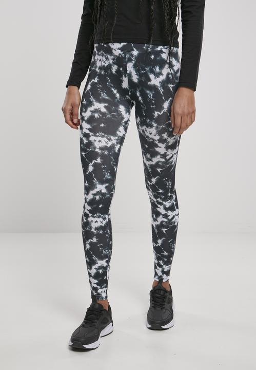 Actual product image Urban Classics Ladies Tie Dye Leggings (L)