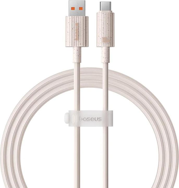 Immagine prodotto Baseus Cavo di ricarica rapida da USB a USB-C Habitat Series 2m 100W (rosa) (2 m, USB 3.0, 100 W)