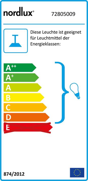 Energy Label Nordlux Luxembourg (E27)