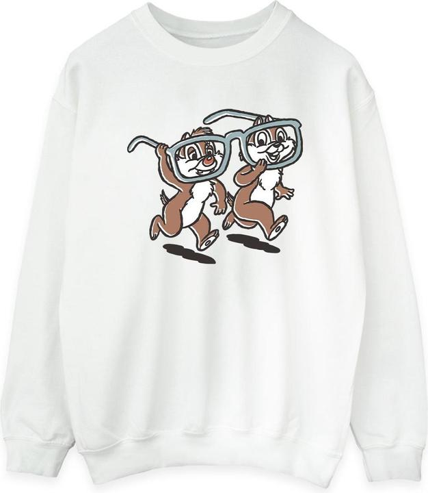 Disney Chip 'n Dale Glasses Sweatshirt (S)