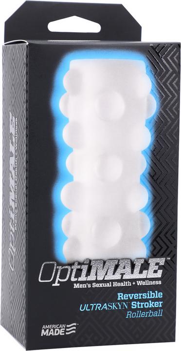 Actual product image Doc Johnson OptiMALE - Reversible ULTRASKYN Stroker - Rollerball