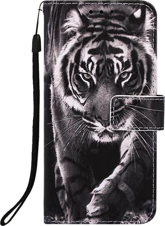Produktbild Ueli Express iPhone 11 Buch Etui Tasche mit Kartenfach Tiger (Apple iPhone 11)