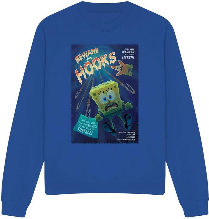 Produktbild Spongebob Squarepants Beware The Hooks Sweatshirt (L)
