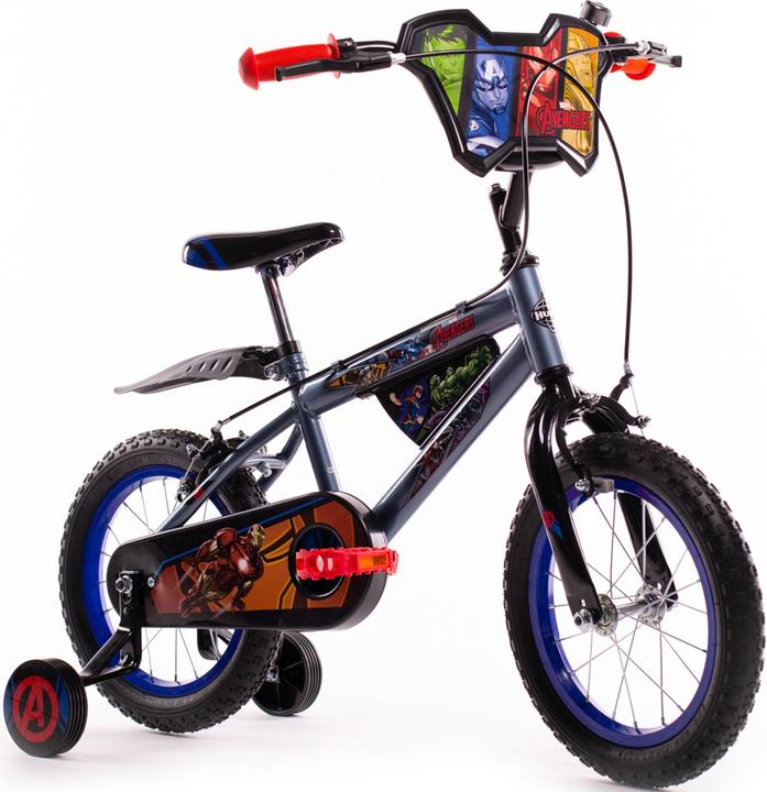 ‎Huffy Huffy Avengers 14 Zoll Fahrrad, Grau/Schwarz (14")