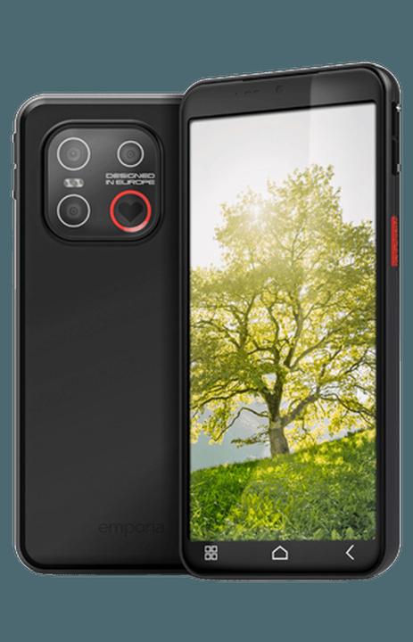 Actual product image Emporia ME7 (128 GB, Black, 5.45", Single SIM, 13 Mpx, 4G)