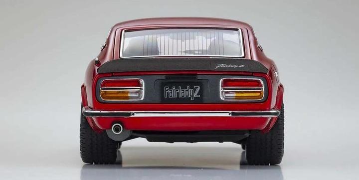 Actual product image Kyosho Nissan Fairlady Z-L (S30) 1970 Metallisch Rot, 1:18