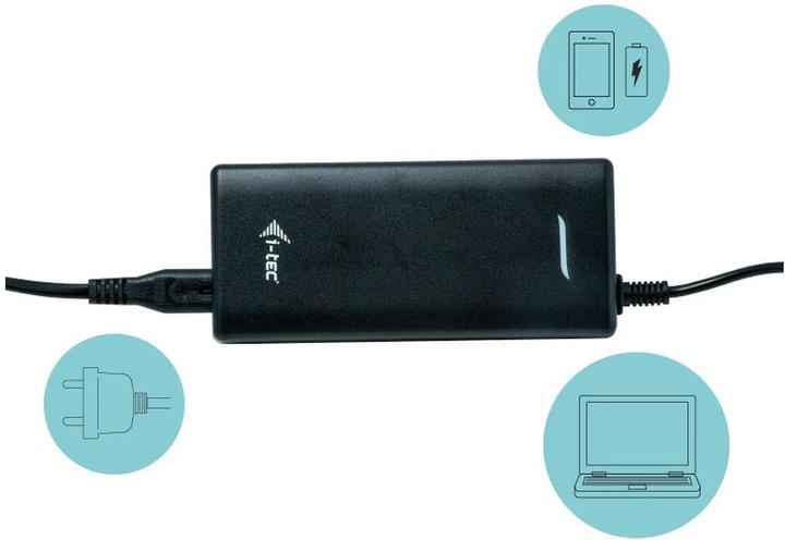 Produktbild i-tec Usb4dual4kdockpd (USB-C, 9 Ports)