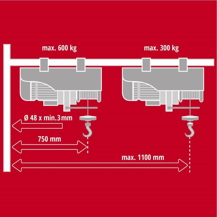 Productafbeelding Einhell Zwenkarm GT-SA 1200 (600 kg)